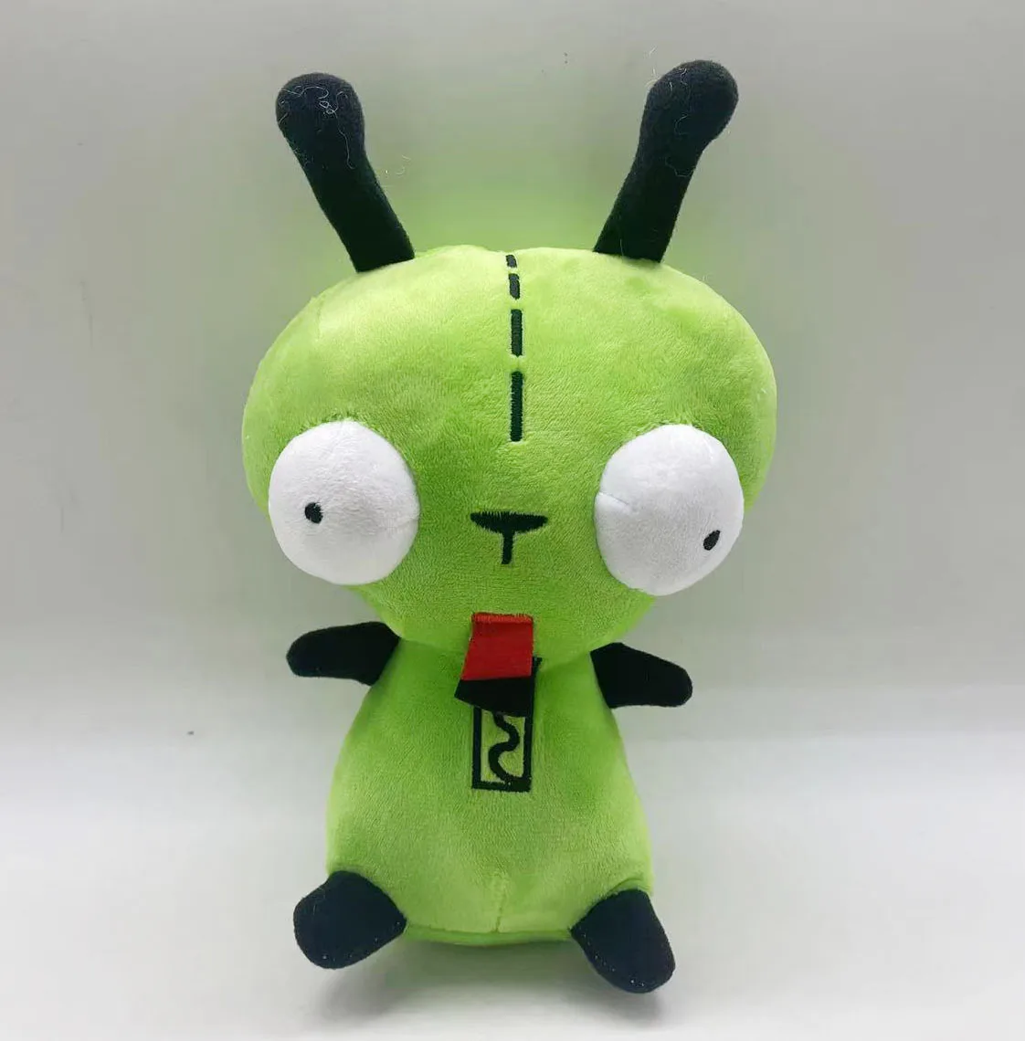 

20cm Alien ET 3D Eyes Green Invader ZIM GIR Dog Plush Figure Toy Soft Stuffed Collectible Toy Christmas Gift Toys for Children