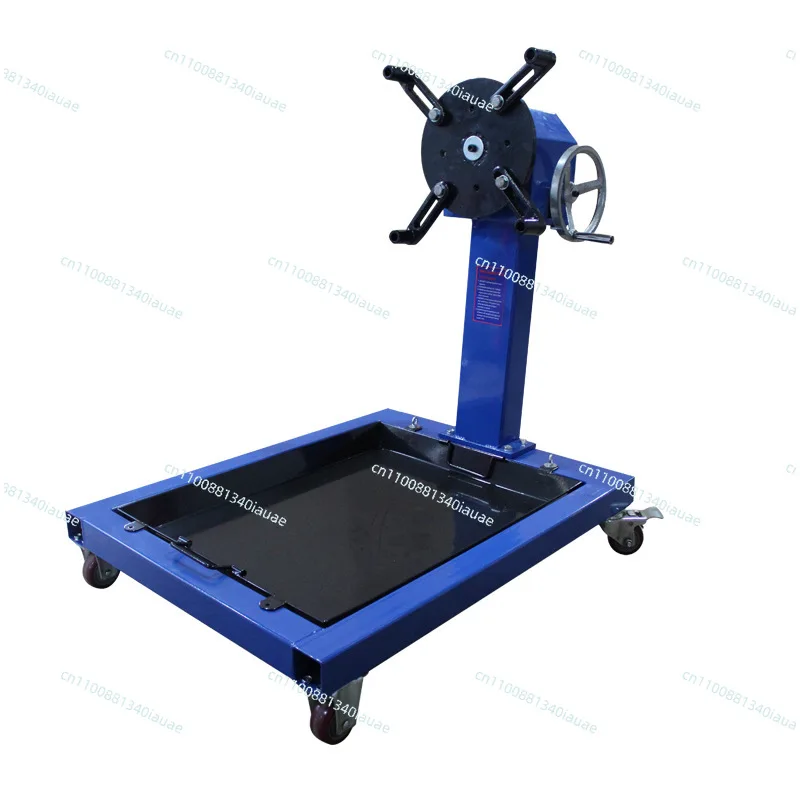 Automobile Disassembly and Assembly Detection Turning Frame Multifunctional Rotating Table Mechanical Rotation Disassembly