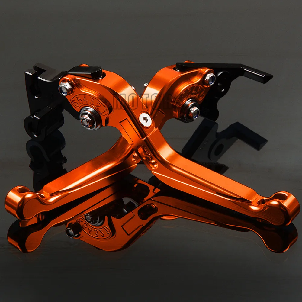 CNC Aluminium Motorrad Faltbare Bremse Kupplung Hebel Für Suzuki DR650S/DR650SE 1994-2010 Einstellbare Falten DR650 DR650 S/SE