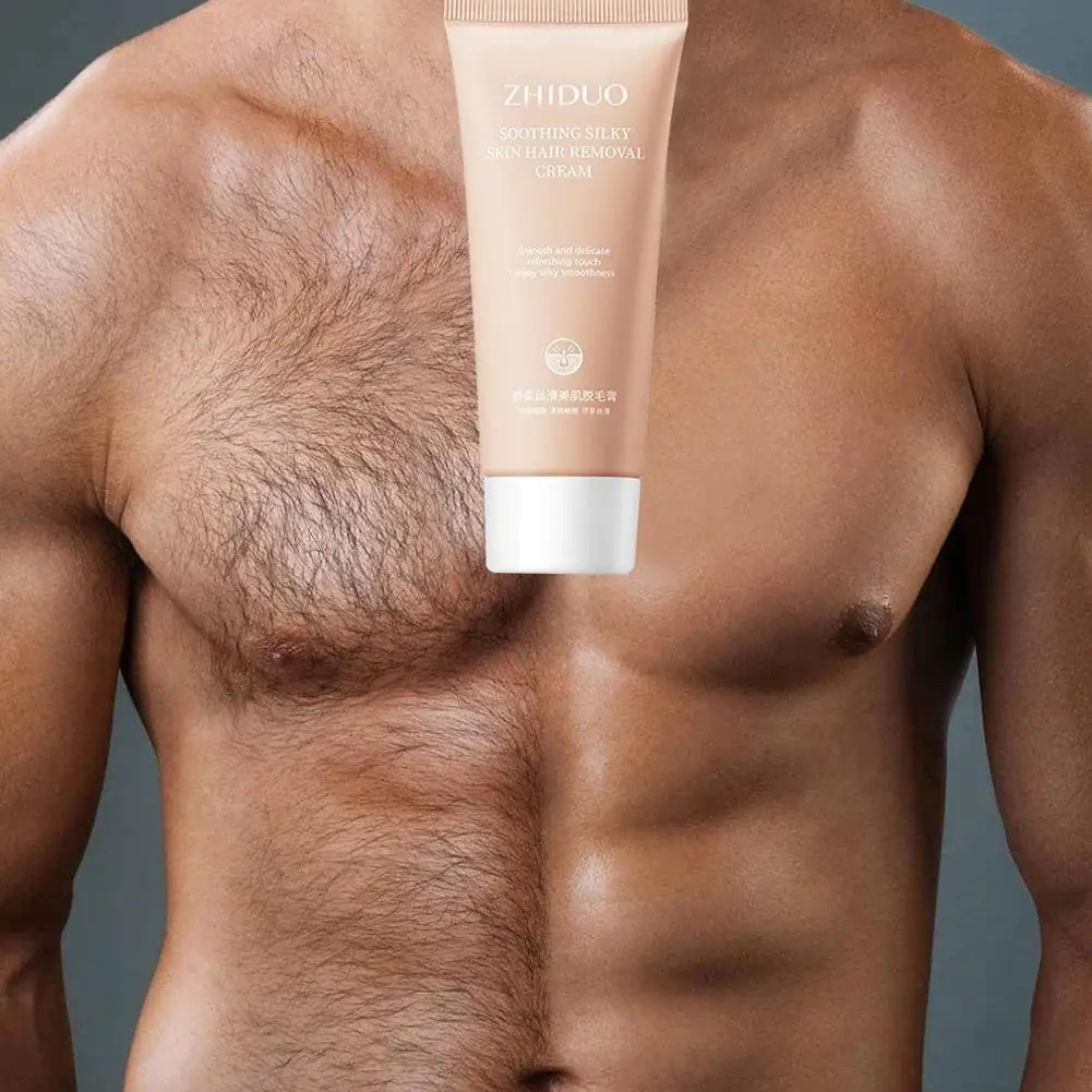 Crema de depilación piezas para hombre y mujer, productos para el cuidado corporal, blanqueamiento, indoloro, partes íntimas, piernas, cuerpo, axila, 1 unidad