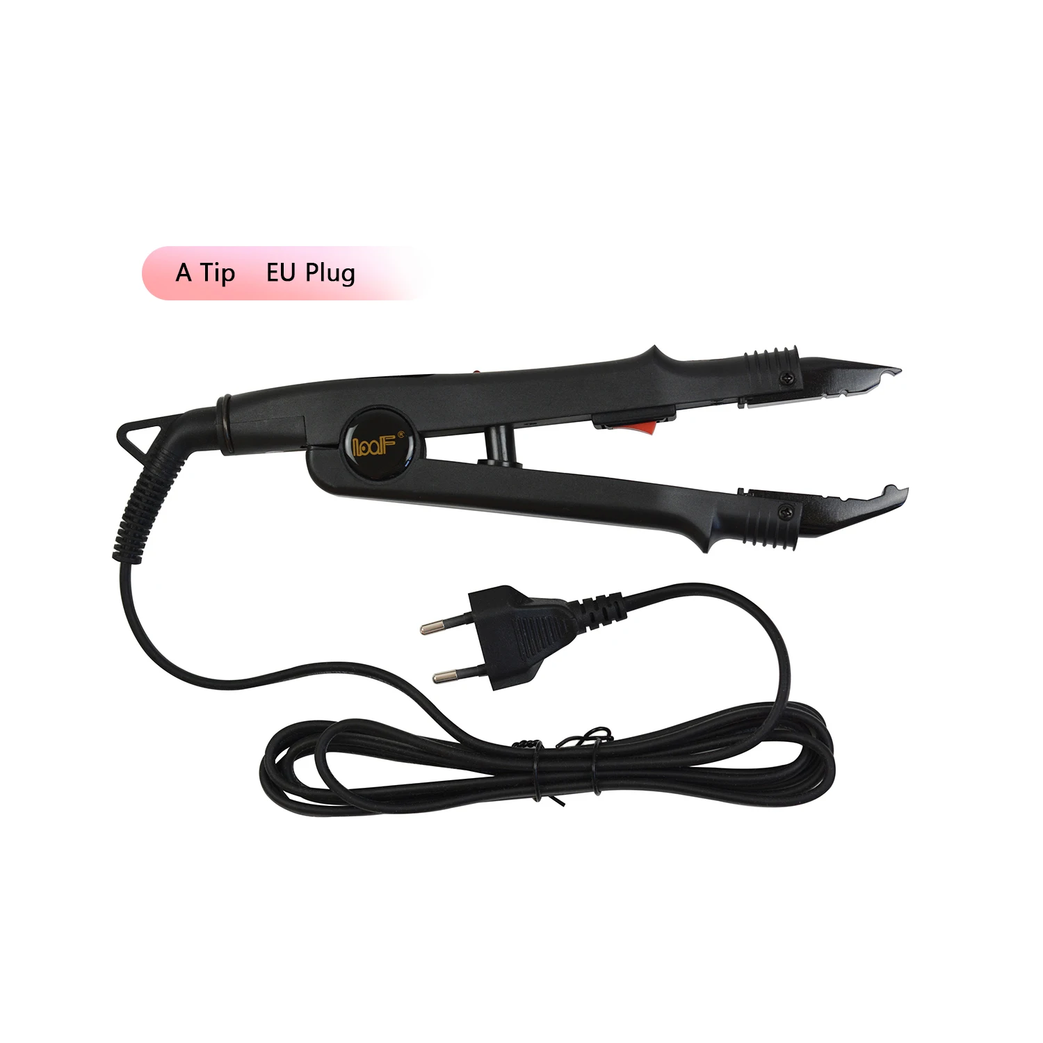 1Pc JR-611 A/B/C Tip Constant Temperature Hair Extension Fusion Iron Keratin Melting Tools Hair Connector +EU outlet