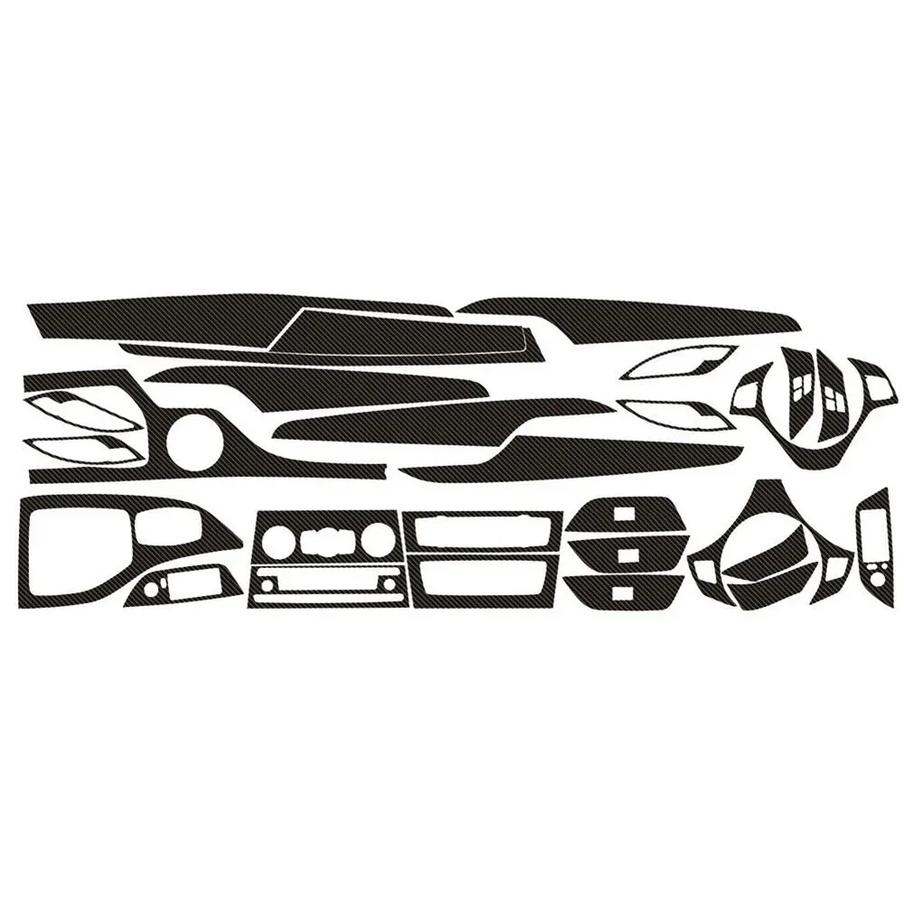 

Car 3D Interior Carbon Fiber Wrap Trim Decal For BMW E84 2010-2015 Left-handed Driving Protector Sticker Decals