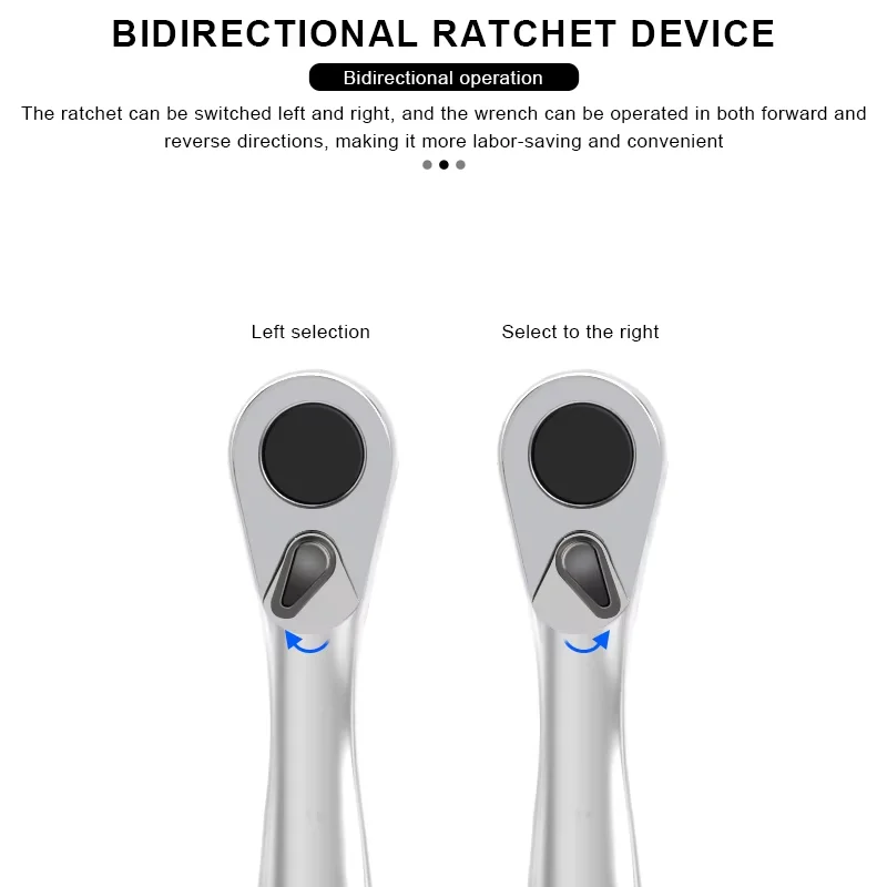 Mini Ratchet Wrench – 1/4 Drive Ratchet Handle with 72-Tooth Quick Release, Screwdriver Head Hand Tool for Repair