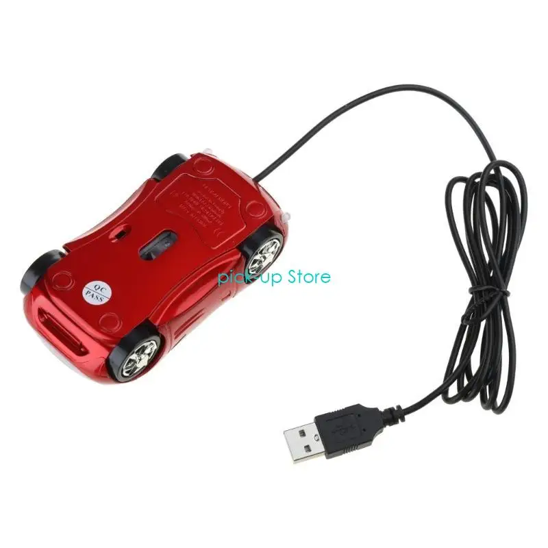 

Q5WA PC 1000DPI Mini Car Shaped Mouse USB LED Light Car Shaped Optical Mice