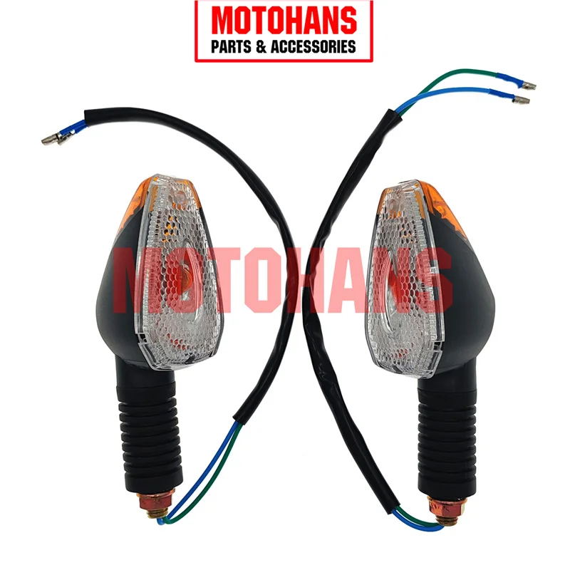 

BX19050122 2PC MOTORCYCLE INDICATOR FLASHING LIGHTS TURN SIGNAL LIGHT 12V IP68 FOR AKT TT125 TT150 XM180 XM150