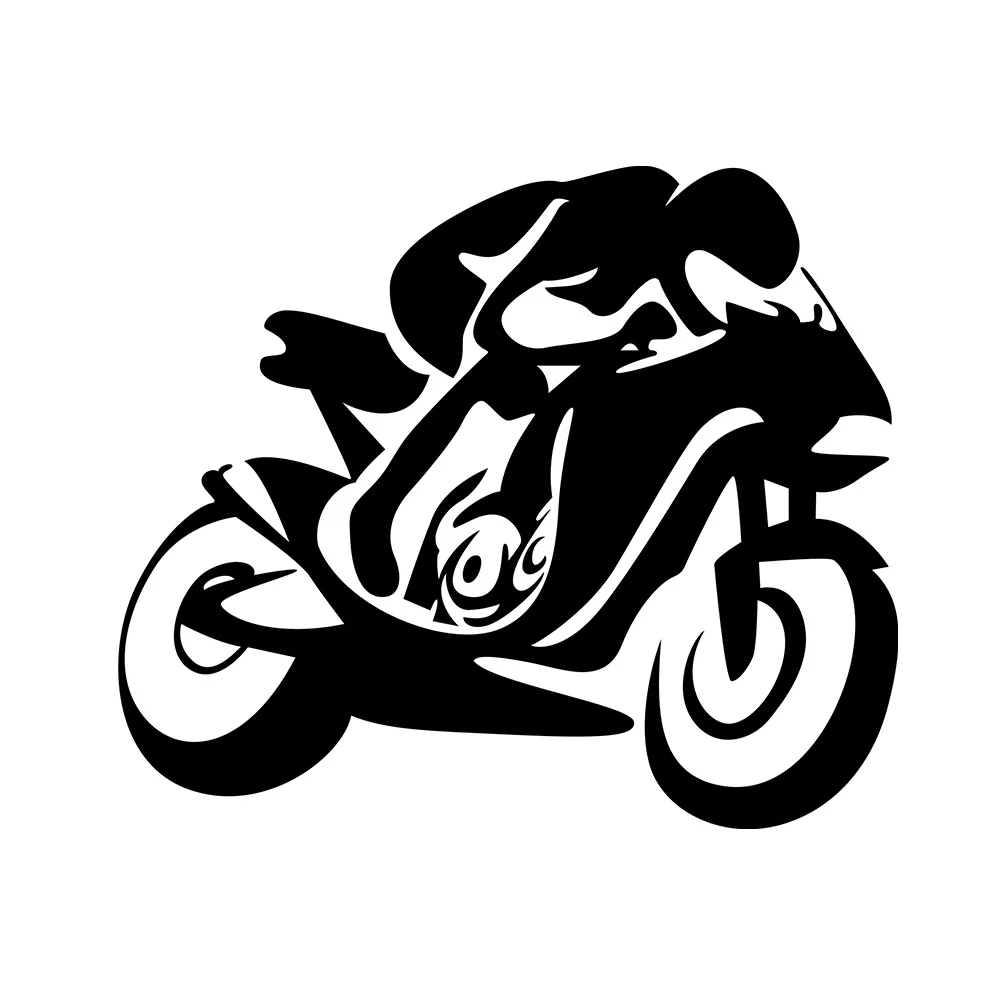 

Racing Bike Motorbike Wall Sticker Stylish Vinyl Decal Art Wall Poster Paper Home Decor