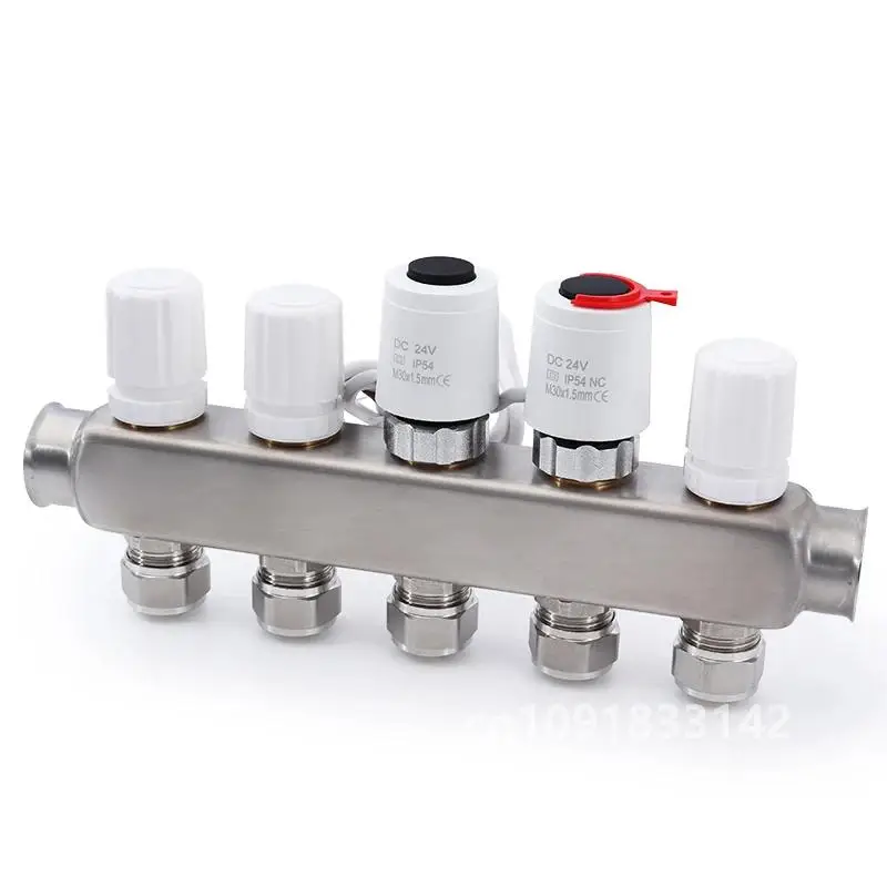 1/5/10 Pieces 24V Normally Closed NC / Normally Open NO  M30*1.5mm Electric Thermal Actuator for Underfloor Heating TRV Radiato