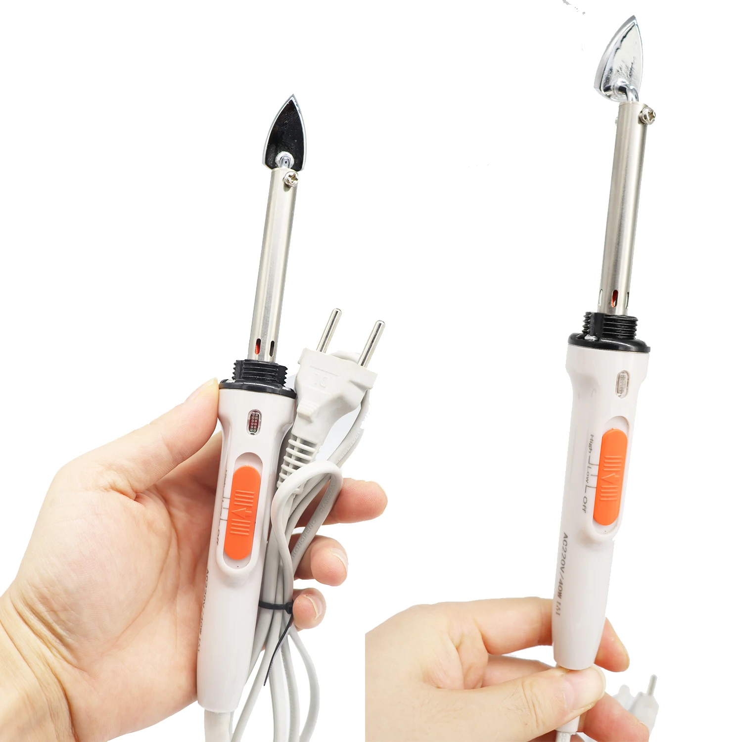 

220V EU plug 40w Mini Iron Small Adjustable Quick Heating Electric soldering Iron Household Leather Clothing Wrinkle Removal