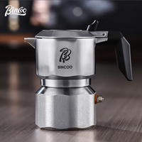 Bincoo Three Valve Mocha Pot 316 Stainless Steel Household Small Triple Valve Moka Pot Espresso Maker Italian Coffee Machine New