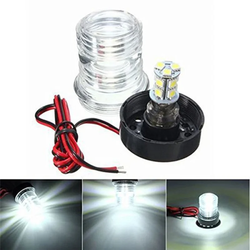 LED Navigation Light for Boat Yacht All Around 360° Waterproof Marine Anchor Lamp Boat Accessories