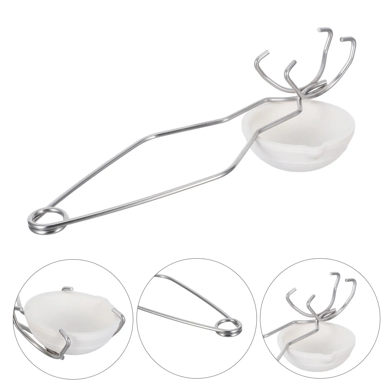 

Набор для плавки металлов: высокотемпературный керамический тигель и щипцы для изготовления ювелирных изделий, плавки золота, серебра, меди, для небольших студий и домашних мастерских