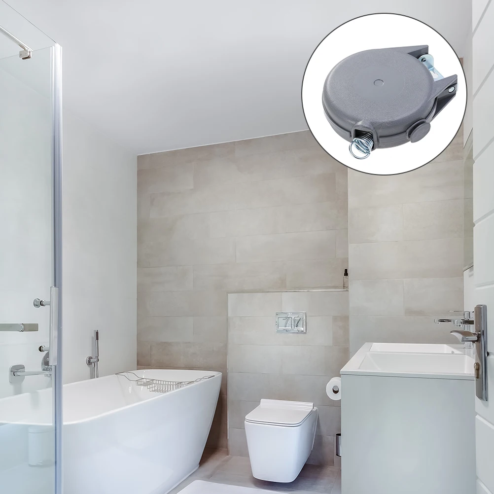 

12Meters Retractable Clothesline Hanging Rope Windproof Portable for Hotel Home Outdoor Laundry Lightweight Easy Storage
