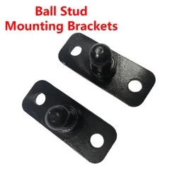 2Pcs Gas Strut Lift Support Rod Mounting Brackets Ball Stud Installation Holder Universal for Door Window Furniture