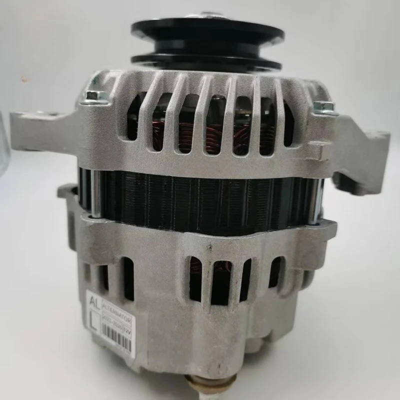 Construction machinery parts, high quality alternator assembly, new 12V 60A starting alternator