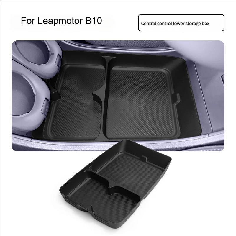 

For Leapmotor B10 Car Center Lower Storage Box for Leapmotor B10 Car Central Control Compartment Storage Box Modified Interior