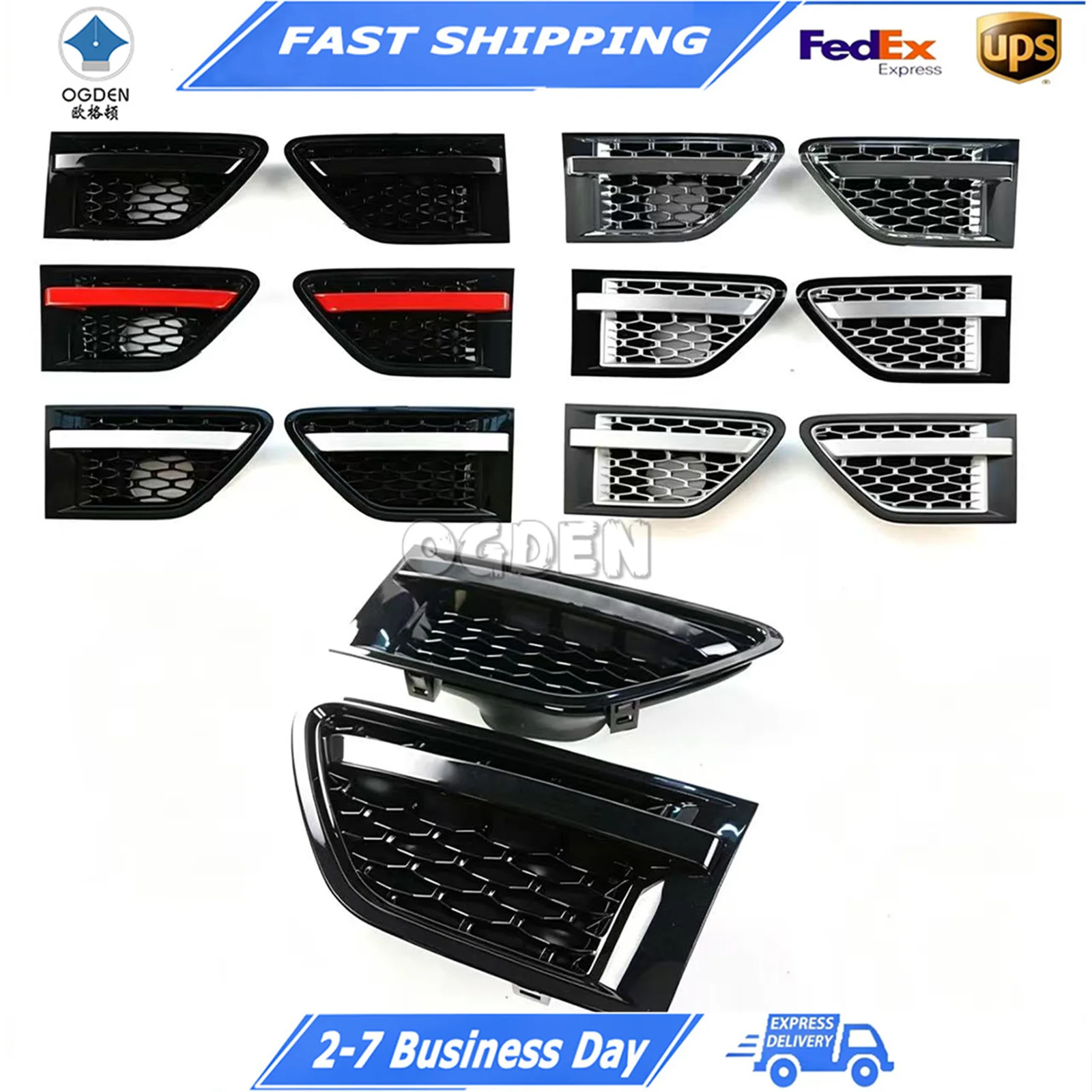 

OGDEN Fender Vent Fits 2010-2013 Range Rover Sport L320 LR019280 LR019283