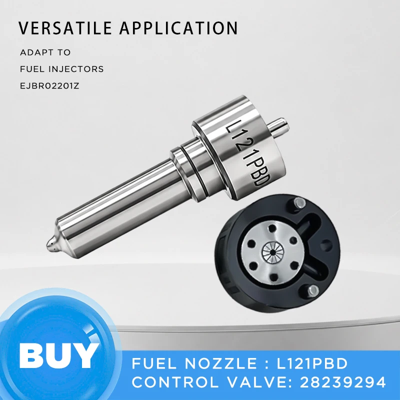 L121PBD +28239294 Diesel Engine Nozzle Tip With Control Valve Replacements Car Repair Tool Kit For Injector EJBR02201Z, LI2927.