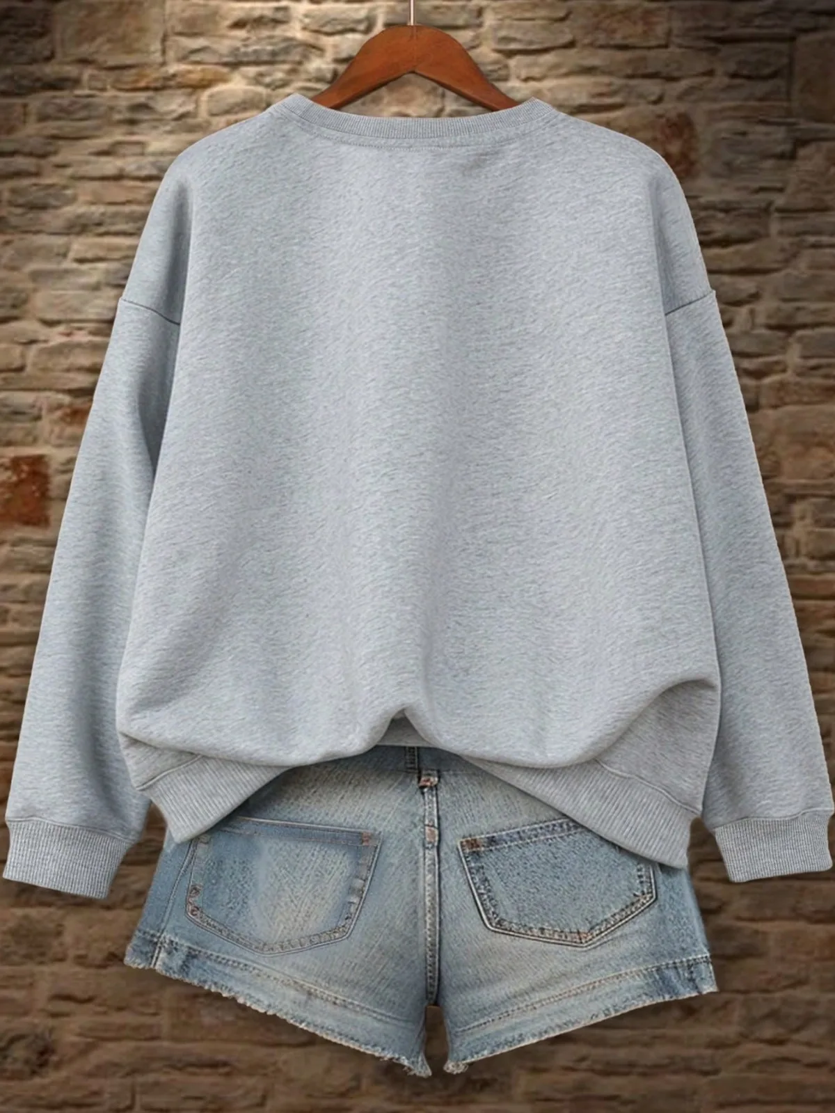 المرأة رسالة مطبوعة جولة الرقبة هوديي قمم التخرج العودة إلى المدرسة ملابس المعلم ملابس للنساء السترة الخريف الزي