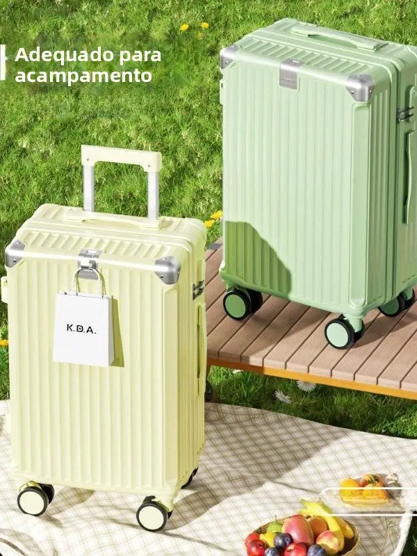 luggage-carry-on-suitcase-women's-durable-large-capacity-fashionable-leather-bag-with-password-lock-and-four-wheel-rotation