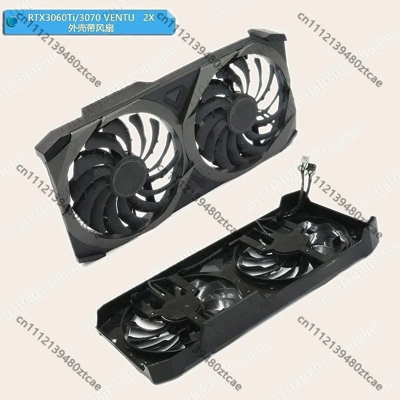 Cooling Fan Housing for Graphics Card, Compatible with 3060 Ti LHR 3060 3070, Replacement Fan Case