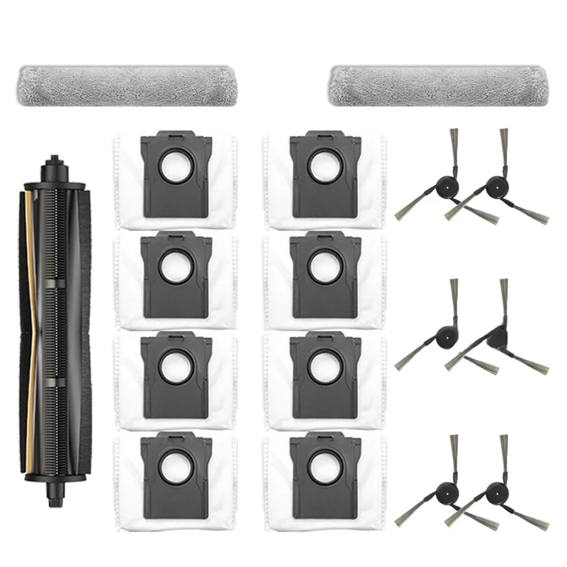 [nouveau-n92r】-accessoires-compatibles-mova-z50-ultra-brosse-principale-tricut-brosse-laterale-rouleau-chiffon-de-nettoyage-sac-a-poussiere-pieces-de-filtre