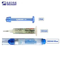 MECHANIC Lead-Free NO-Clean Transparent Solder Paste Icing Advanced Oil Flux Grease For BGA SMD SMT Welding Soldering Repair