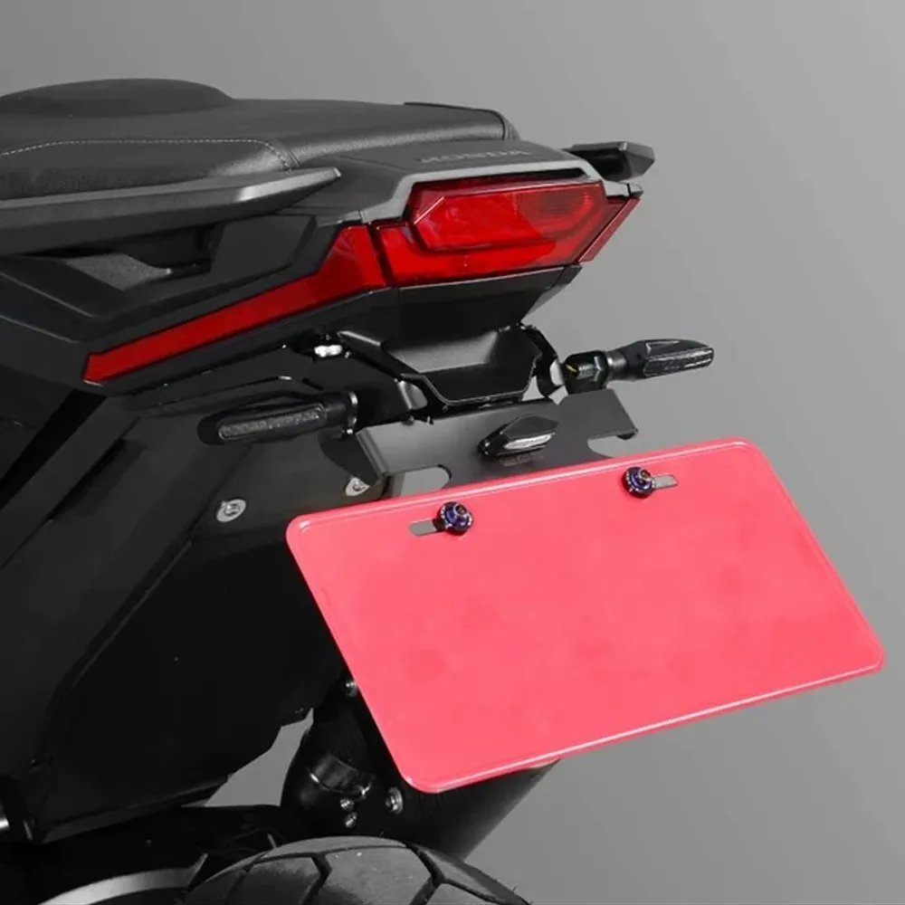 Motorcycle License Number Plate Bracket Lamp Holder Fender Eliminator Kits FOR HONDA XADV 750 2021-2022-2023-2024 Accessories