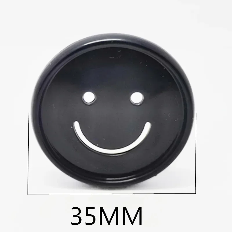 New mushroom hole plastic binding buckle 100PCS35MM loose-leaf smiley binding disc brings happiness in work and study