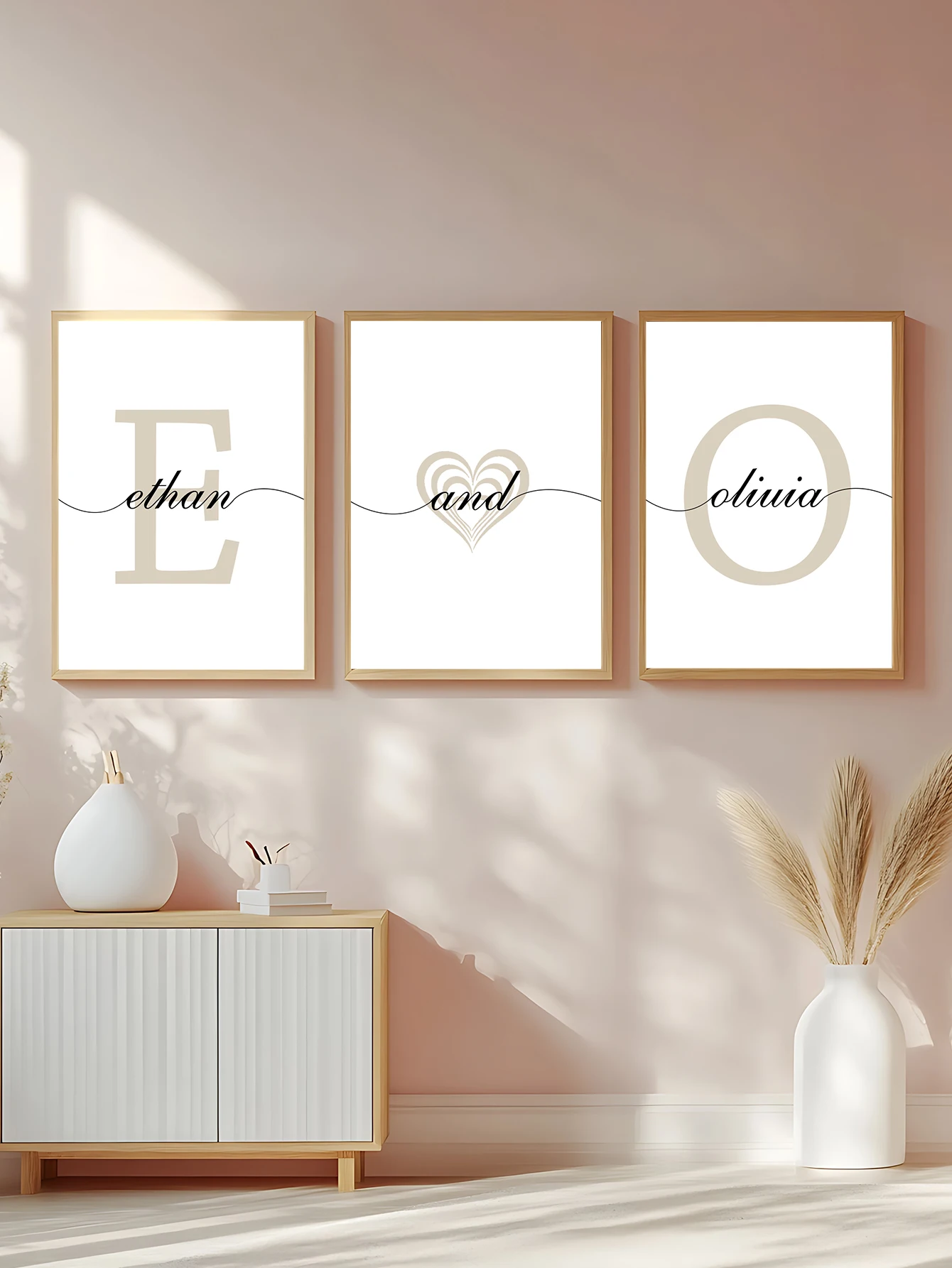 3Pcs Poster Kanvas Tanpa Bingk - Custom Star Map ulasan dan harga