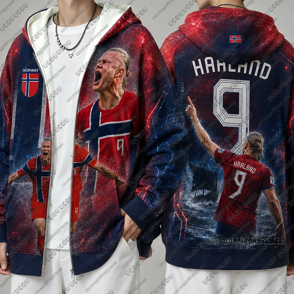 เสื้อฮู้ดฟุตบอลวินเทจหมายเลข 9 - Vintage Zip Hoodie บทวิจารณ์และราคา