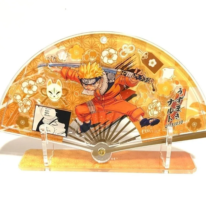 

New Naruto Acrylic Ornaments Sasuke Anime Action Figures Car Desktop Cartoon Decoration Model Toy Birthday Gifts for Naruto Fans