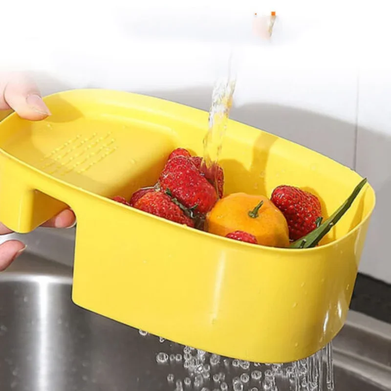 Colander Drain Basket Multifunctional  Sink Strainer Kitchen Strainer