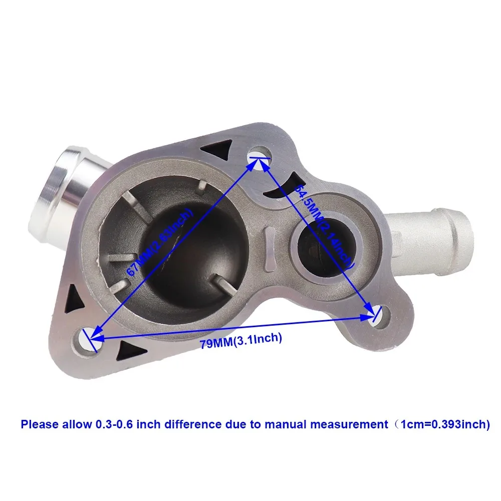 ZF-T Cubierta  la carcasa  termostato  refrigeración  motor, brida  agua  refrigerante  motor para Mini Cooper