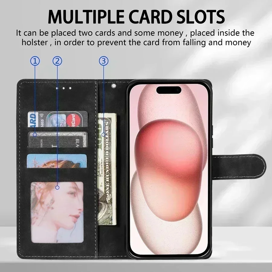 Carteira amigável à pele magnética flip slot para cartão suporte capa de couro para apple iphone x xr xs max se 2022 2020 8 7 6 6s plus capa