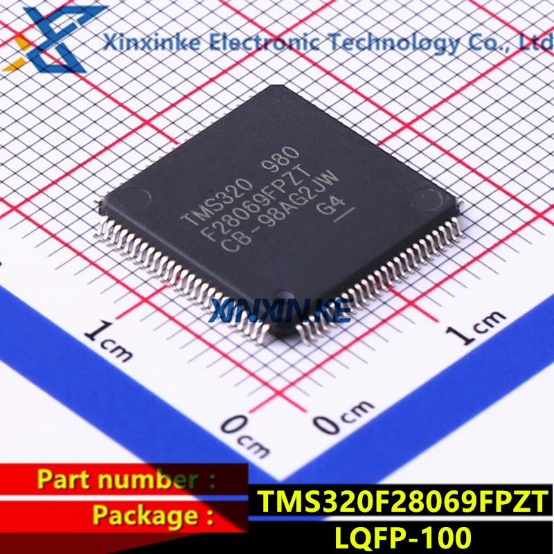 TMS320F28069FPZT LQFP-100 32-bit Microcontrollers - MCU Piccolo MCU 90 MHz Brand New Original