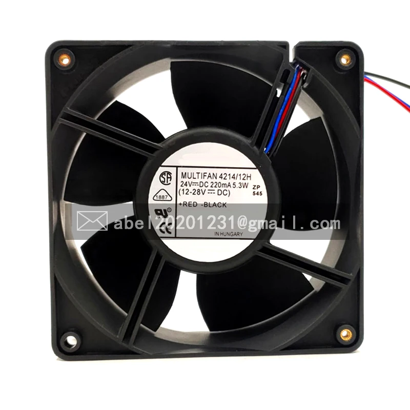 BRAND NEW 4214/12H 24VDC ORIGINAL COOLING FAN 12038 120*120*38MM