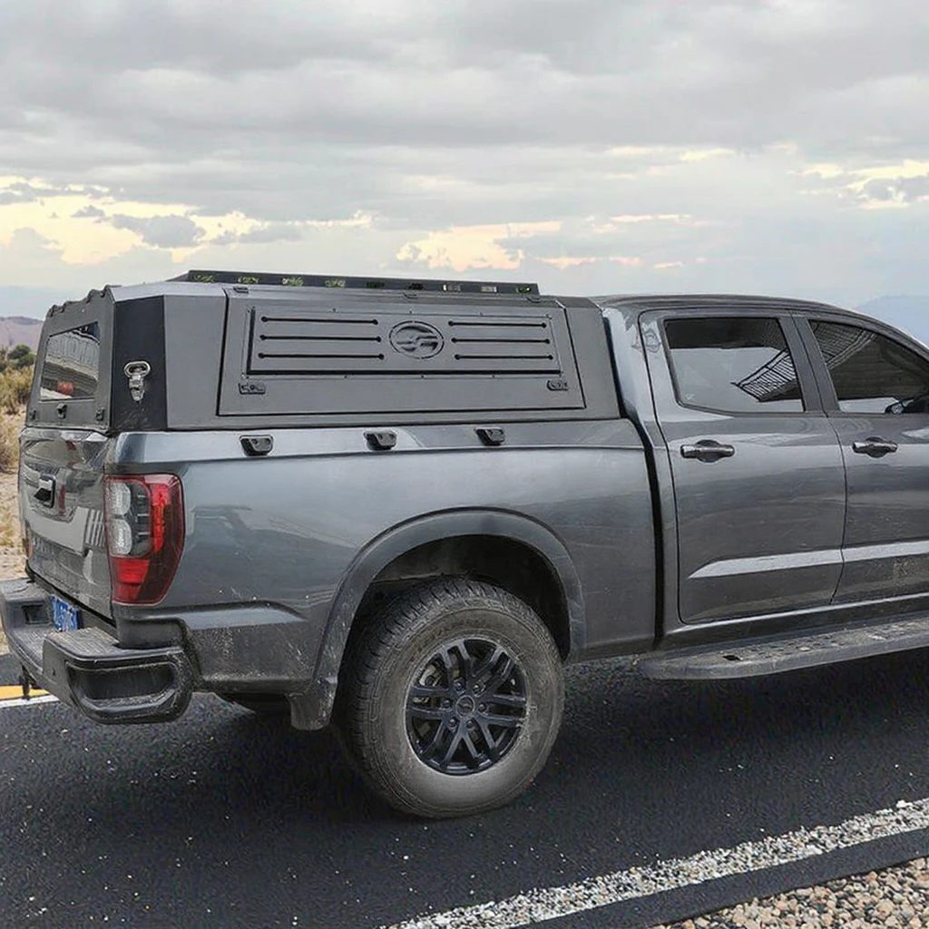 

ZTE/Lingzhu Foldable Off-Road Pickup Hardtop Canopy - High-Quality Aluminum Alloy Waterproof Truck Cargo Bed Top Cover