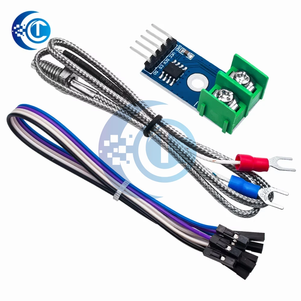 1 pièces Module MAX6675 + Module de degrés de température de capteur de Thermocouple de Type K pour arduino