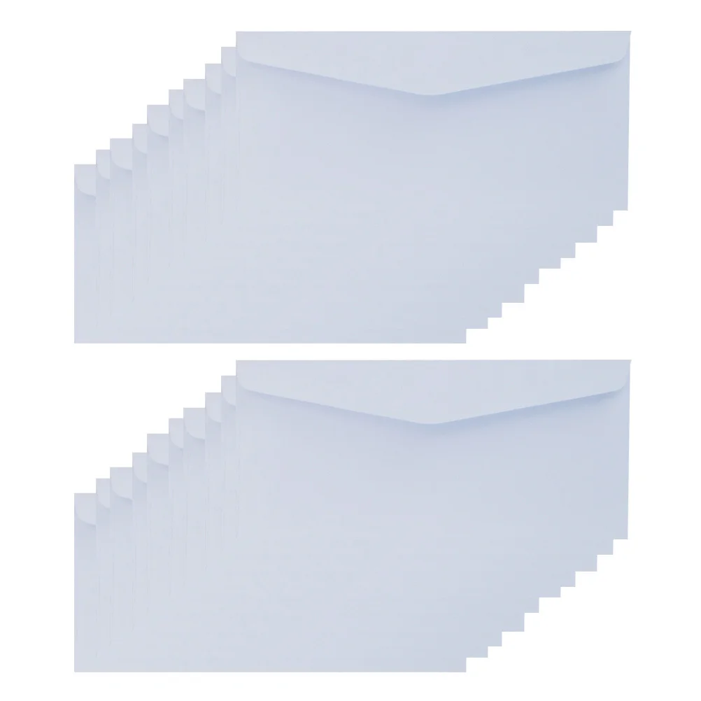 20Pcs Thick Paper Envelopes Reusable Compostable Multi-Purpose Business Letter Invitation Cards Envelopes Cheque Envelope