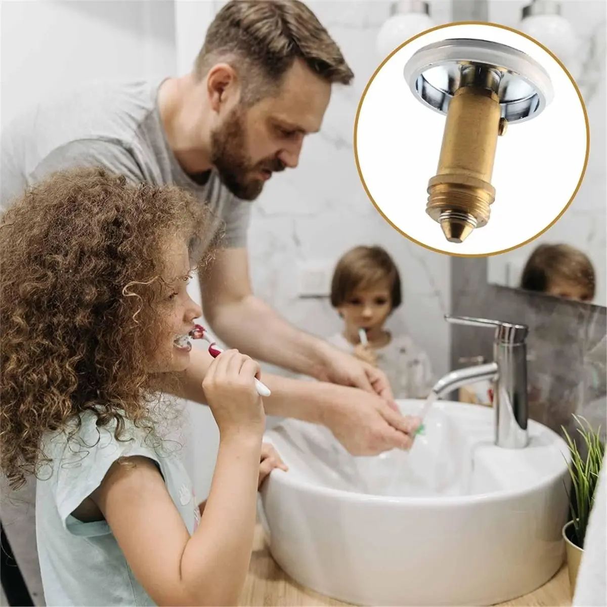 【50% OFF】38mm -Up Sink Plug Replacement, Brass Bathroom Sink Drainer Plug for Bathroom Sink Plug Replacement 2pcs