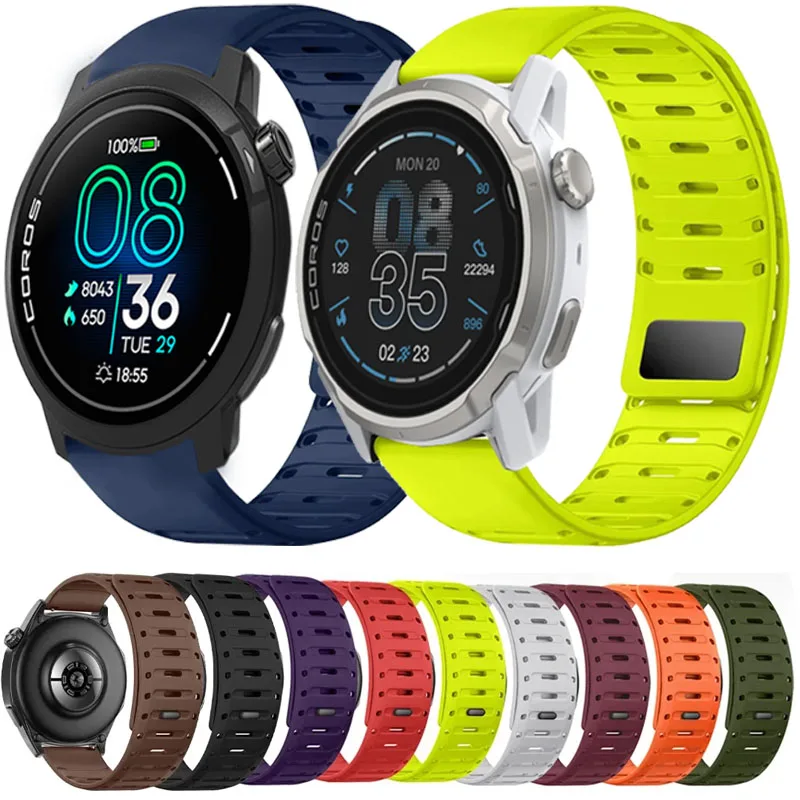 22Mm Silicone Strap…