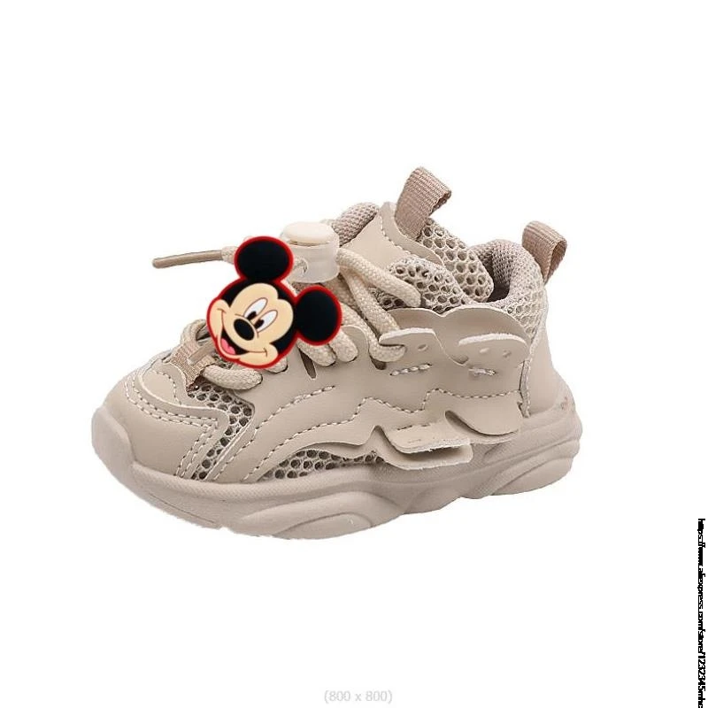 Mickey Minnie Lilo And Stitch scarpe per bambini ragazze e ragazzi antiscivolo fondo in gomma morbida Sneaker per bambini scarpe basse Casual per