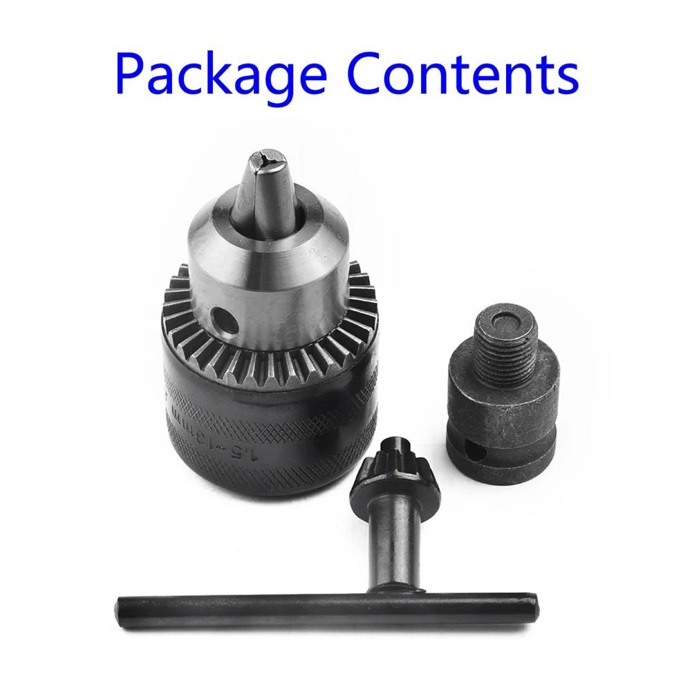 المقبس الحفر محول بت تغيير ورشة عمل الإمدادات 1.5-13 مللي متر 1/2 بوصة وجع الأسود تشاك أدوات دوارة كهربائية