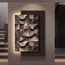 Led Geometric Wall Lamp Italy Designer Square Mounted Sconce For Living Room Resturant Background Wall Decoration Hall Way Light