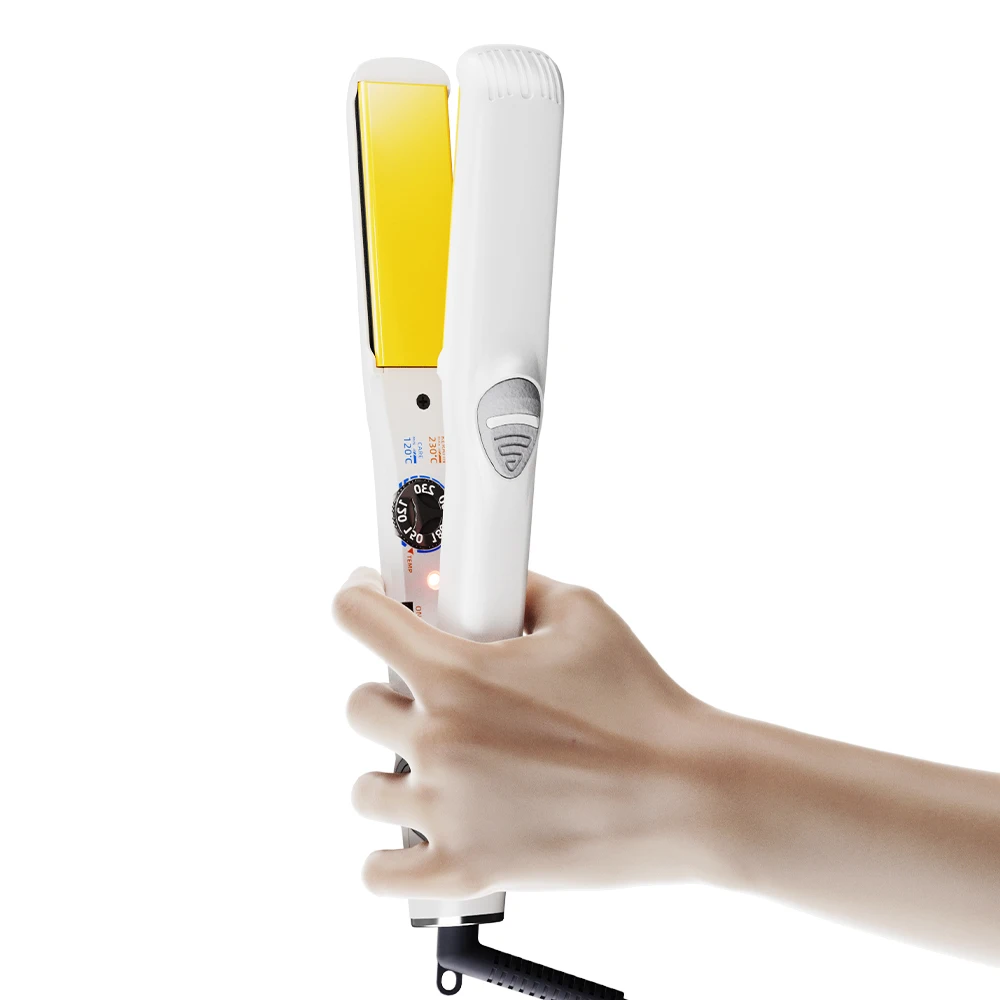Smart Library Five Plus Custom Logo Negative Ion Electric Hot Comb Flatirons Hair Dryer Straightener Curling Iron Set