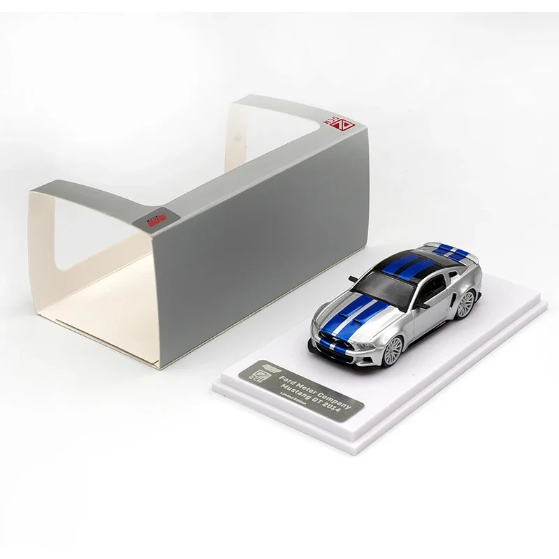 ما قبل البيع GDO DCM 1:64 NFS موستانج 2014 GT Shelby Diecast Diorama نموذج سيارة مجموعة ألعاب مصغرة GDO DCM