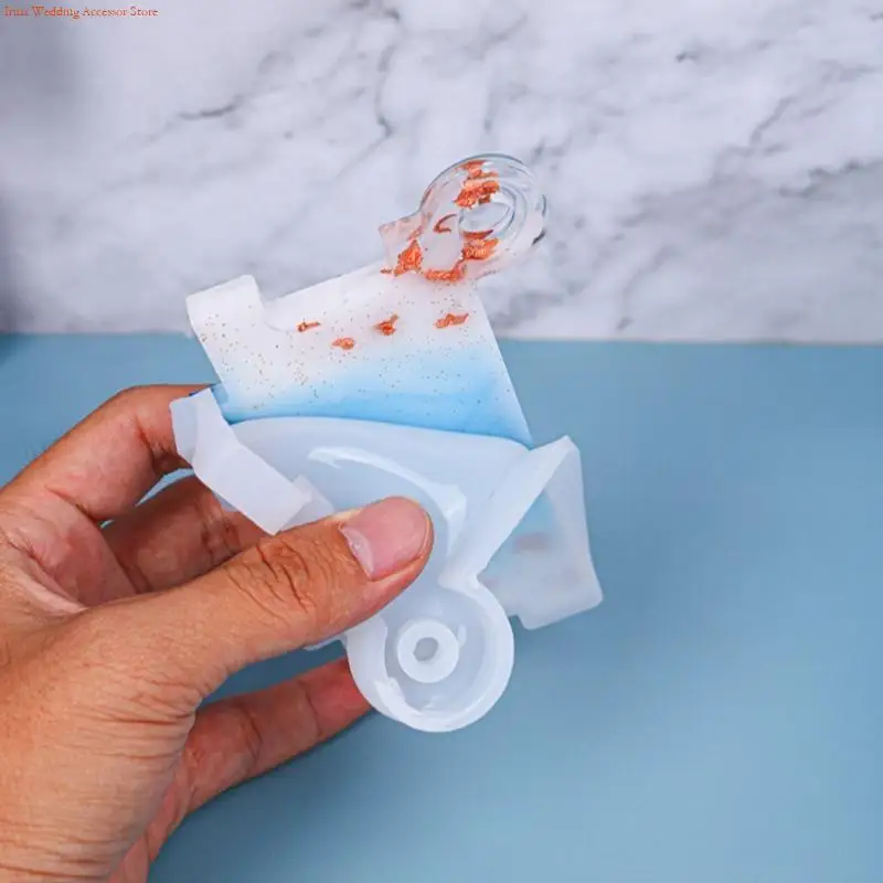 

G92D Resin Mold Box Careful Craftsmanship Comfortable Texture Jewelry Brushes