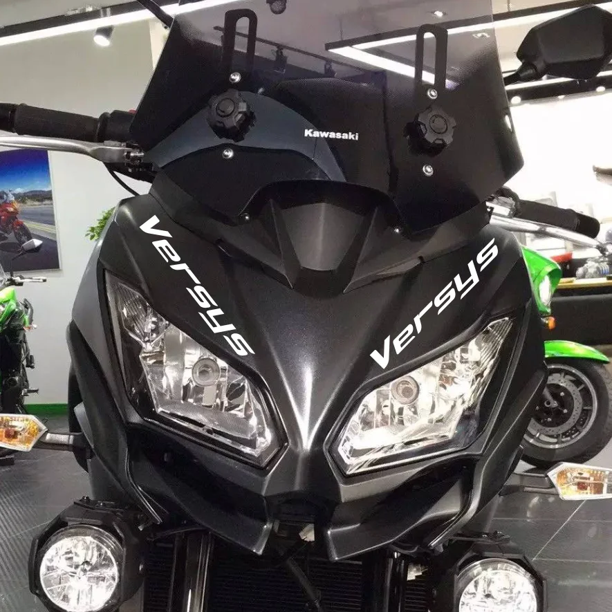 Pegatinas reflectantes para motocicleta, calcomanías con logotipo impermeable para tanque de combustible, para KAWASAKI VERSYS 650x300 1000 300 Pega