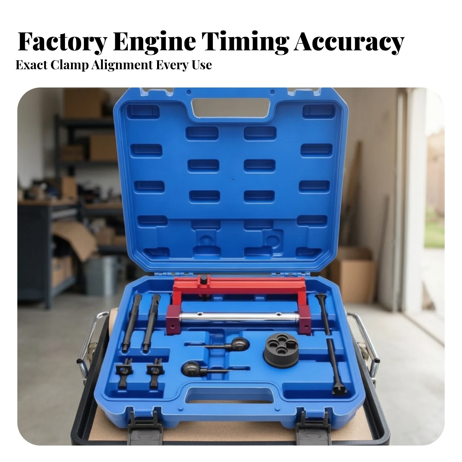 Engine Timing Tool Kit High-Precision Camshaft Timing Tool Kit Portable Rigid for Mechanics, Garage, Workshops