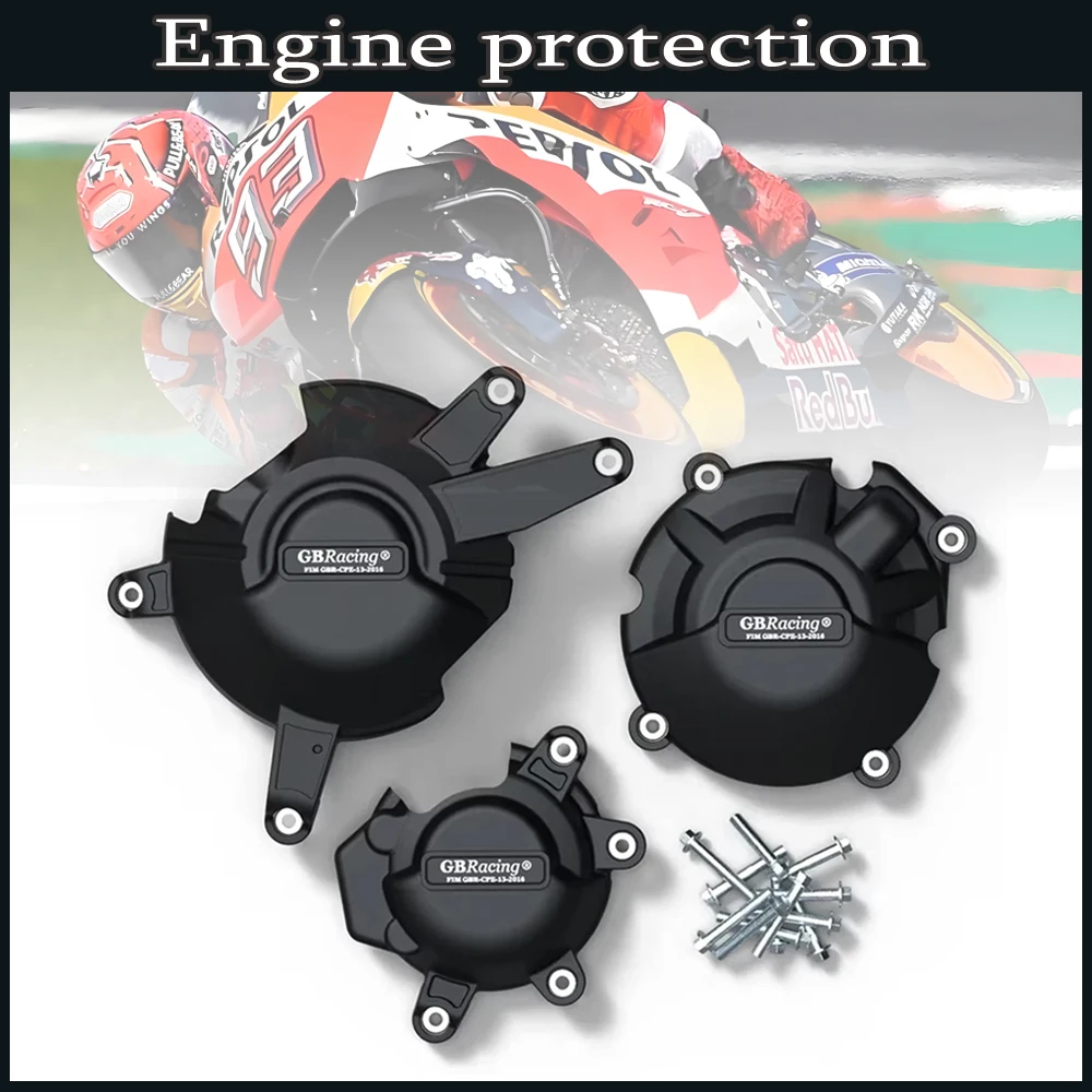 

GB Racing Engine Guard Set For Honda CB650R CBR650R Engine Cover Protection 2021-2024 Motorcycle Anti collision protection kit